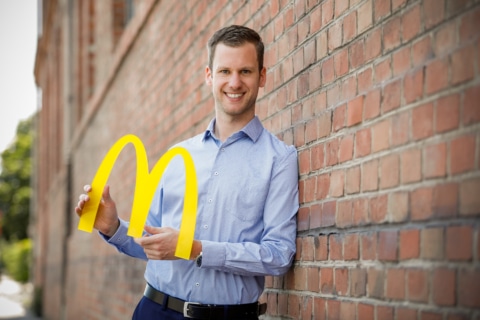 Christian Wöber ist neuer McDonald’s Franchisenehmer (Fotocredit: McDonald’s Österreich)