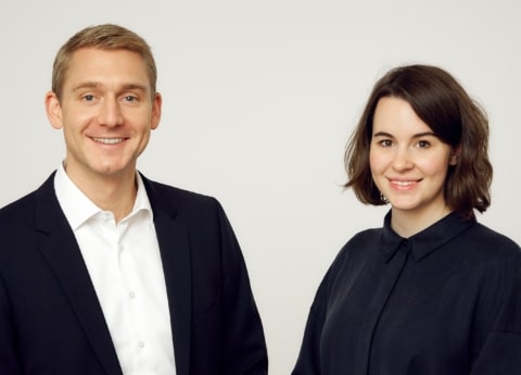 Wilhelm Baldia und Tara Bichler, das neue Kommunikationsteam download