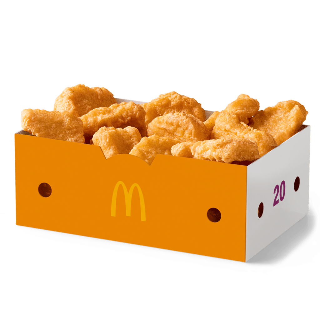 Chicken mcnuggets 20 stk mcdonald s