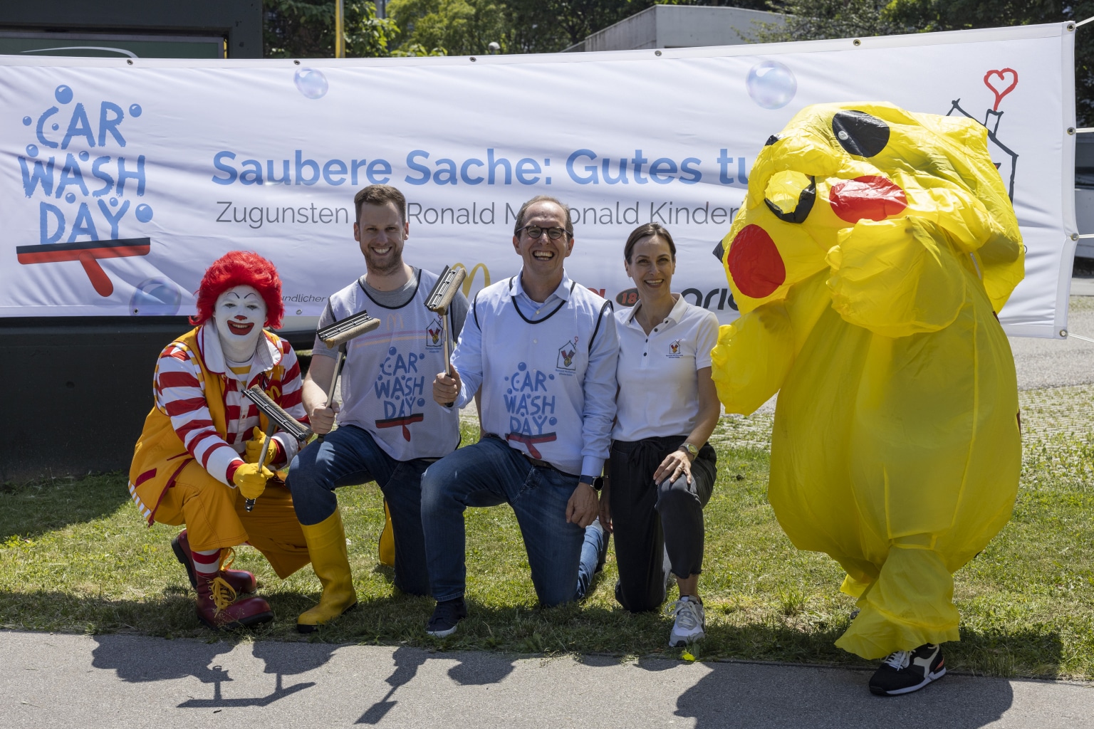 McDonald’s Car Wash Day 2023 Über 80.000 Euro Spenden für die Ronald