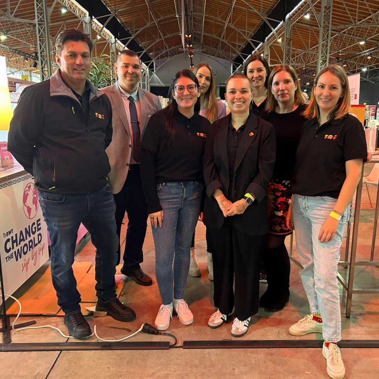 Gruppenfoto bei der Jobchanger-Messe