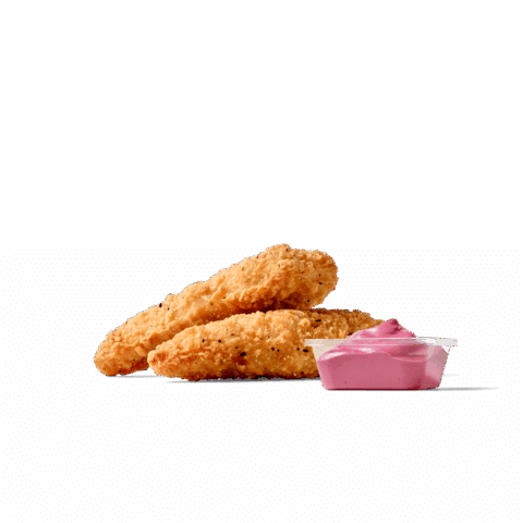 Knusprig panierte Homestyle Chicken Stripes mit saftig-zartem Hähnchenfleisch – jetzt wieder erhältlich.