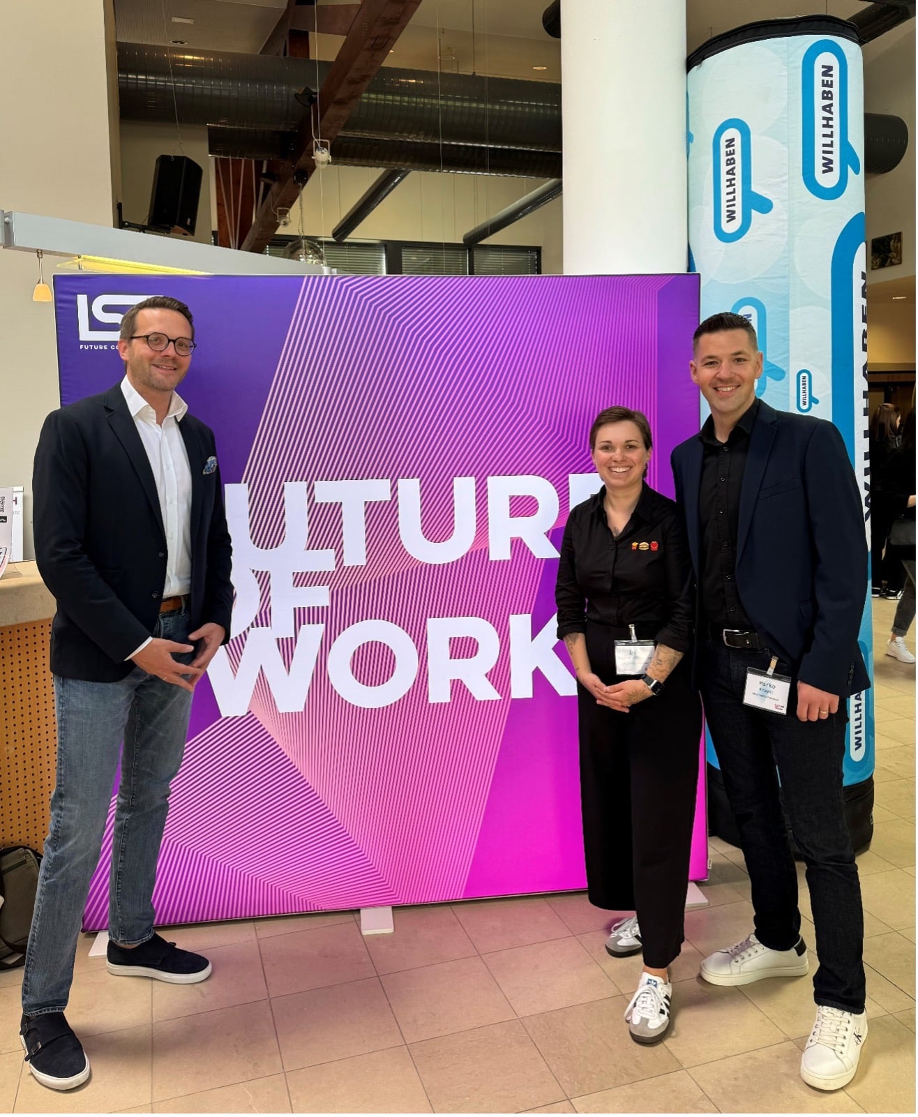 Ines Wagner-Schwartz und Marko Krapec auf der #FoW 2024