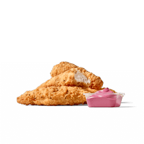 Knusprig panierte Homestyle Chicken Stripes mit saftig-zartem Hähnchenfleisch – jetzt wieder erhältlich.